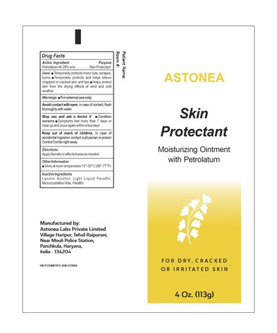 Principal Display And Drug Fact Panel (Astonea Skin Protectant Moisturizing Ointment With Petrolatum (tender Phor))